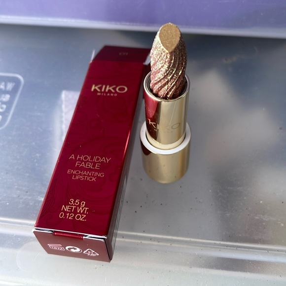 NIB KIKO Milano A Holiday Fable enchanting lipstick #01 - Picture 1 of 2